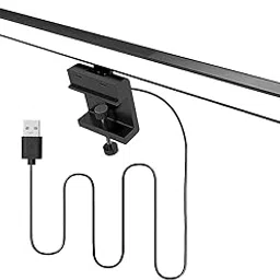 Techzere Plastic 13-Inch Laptop Monitor Screen Light Bar With Smart Touch Sensor Usb Powered 5W Led E-Reading Lamp Stepless Dimming 60-Min Timer No Screen Glare Eye Health Care Black-image-30