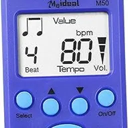 Mini Digital Metronome Beat Tempo Electronic Metronome For Violin Drum Piano Blue-picture-57