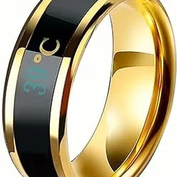 Stainless Steel Temperature Sensor Ring - Thumb Ring for Men Boys Women Girls-picture-43