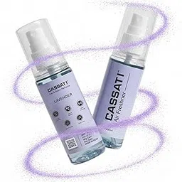 Cassati Air Freshener Lavender 50ml | Long Lasting Room & Car Freshener Spray | Odor Eliminator for Home, Bathroom, Bedroom & Office-picture-20