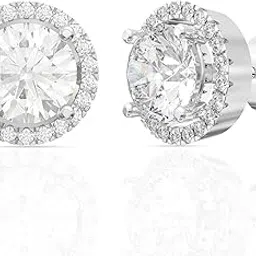 ANAYRA 925 Sterling Silver Earring for Women | Hallmark Certified Simple Fine Jewellery | Great Choice for Gifting-image-2