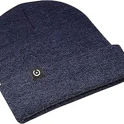 coreteq Woolen Beanie Winter Cap for Men & Women Cuff Melange Cap - Soft, Cozy & Warm - Stylish Woollen Winter Wear Cap - Acrylic, FS-picture-11