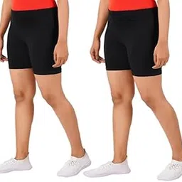 Men Regular Solid Cotton Short (A5_0_Pkt_Tights_Shorts_PO2_Blacky_XS_bz)-picture-21