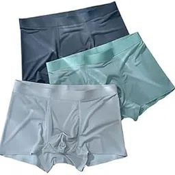 avocet Men’s Ultra-Soft Lycra Material | Ice-Silk Men's Short | Underwear | Mens Stretch Solid Briefs Multi-Colored-picture-24