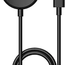 iCare USB Charging Cable for Google Pixel Watch Type C Charger Adapter, Smartwatch Dock Charger, Magnetic Charging Cable for Google Pixel Watch Charger Black 100CM (Black)-image-82