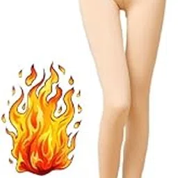 alexvyan Winter Warm Fleece Lined Footed Leggings for Women Thick Thermal Leggings Elastic Soft Comfortable Velvet Tights, Free Size (Waist Size 24 inch to 34 inch) image 1