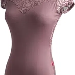 FABLOFT Women Ballet Leotards Casual Comfortable Versatile Fashionable Soft Backless XL Coffee-image-47