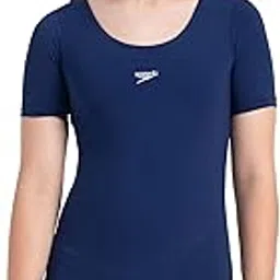 Speedo Girl's Endurance+ Sleeved Essential U-Back Legsuit | 100% Chlorine Resistant | Quick Drying | UPF 40+ Sun Protection-picture-31