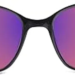Sleepaxa Clarte Jet Black FL-41 Glasses – Advanced Migraine Relief & Light Sensitivity Eyewear, Blue Light Filter, Rose Tint Glasses, Comfort Fit, Unisex, UV Protection-picture-32