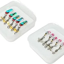 BNF® 5 Pieces Fishing Lures with Box Fly Simulation Baits for Gifts Men Freshwater Style A|Sporting Goods | Fishing | Baits, Lures & Flies | Crankbaits-picture-23