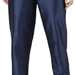 Women Navy Blue Solid Trouser Pant-image-87