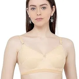 sherry Women Poly Cotton Full Coverage Non Padded Non Wired Comfortable Everyday Wear Bra-picture-36