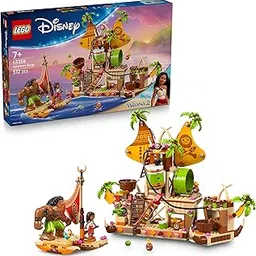 LEGO ǀ Disney Moana 2 Kakamora Barge, Toy Building Set 43258 Building Blocks Toys for 7+ Gift for Boys and Girls-picture-46