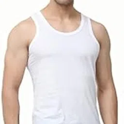 otoman Sleeveless Vest for Men | 100% Super Combed Cotton | Ultra Soft Fabric | Perfect Fitting | Made in India | White-picture-48