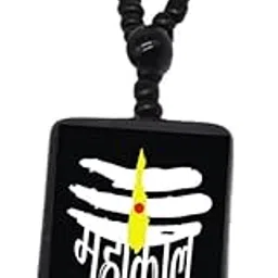 dynamic retail global Shiva Mahakal Locket Pendant Necklace Chain Mahadev Shankar Bholenath GX932-picture-13
