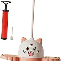 CALANDIS Tiger Pogo Ball with Handle Kids for Indoor Exercise Balance Ability Outdoor Pink | Exercise Balls | Fitness Equipment & Gear-image-50