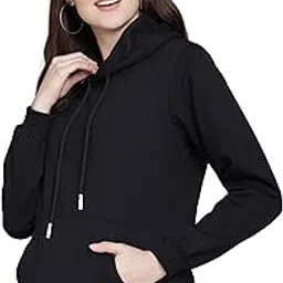 Women's Hoodie Sweatshirt, Long Sleeves, Kangaroo Pocket-image-95