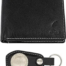 chandair Premium Leather Wallet with RFID Blocking & Matching Keychain – Elegant Men’s Gift Set for Festivals, Weddings, Birthdays & Special Celebrations-picture-50
