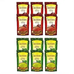 Suvidh Kolhapuri Thecha (Pack of 6), Suvidh Satari Thecha (Pack of 6) in All 1200gm-picture-43