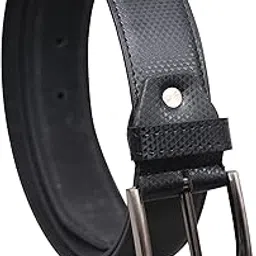 urbanity Boy's Casual & Formal Leatherette Belt (Black)-picture-53