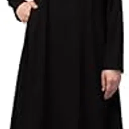 � Women's Inner Abaya Dress With Side Pocket Made with Nida Matte Fabric-image-8