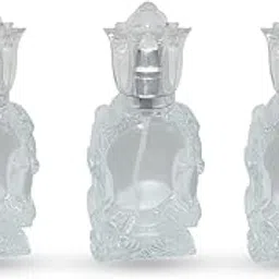 Hunky Dory 30ml Empty Glass Bottle with Spray Easy Refillable Pump and Cap for For DIY Perfume, Essential Oils, Blends, Rose Water, Costemic Use (Pack of 3)-picture-32