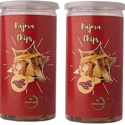 GREENLAND Protein Chips (Pack of 2, 135g Each) Healthy Snacks | Gluten Free | Rich in Protein | Zero Trans Fat | Flavor: Rajma-picture-46