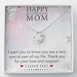 fabunora Best Mother's Day Gift For Mom - 925 Sterling Silver Pendant Gift | With Certificate Of Authenticity And 925 Stamp For Womens-picture-37