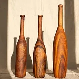 Generic Original The Kai Karlai Wooden Indian Club Mugdar, Clubs, Meel, Clubbell, Karla Kattai, 4-picture-27