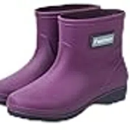snappsy Rain Boots Waterproof Practical Anti Slip Rainboots for Outside Hiking Girls Size 39-picture-13
