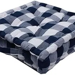 Deevine Craft jymarketing Jy Home Floor Square Cotton Cushion (18 x 18 x 4 Inch, Multicolour)-picture-22