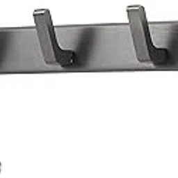 EMBROS Brass Wall Hooks - Entryway Coat Rack with 4 Hooks - Durable Metal Hanger for Bathroom, Towels, Clothes, Hats, Keys - Wall Mounted Robe Hooks Holder - Organizer for Home, Kitchen, Bedroom-picture-44