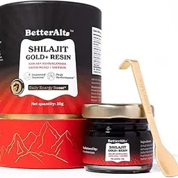 Better Alt Pure Himalayan Shilajit Gold+(20gm)| Boosts Strength|Blend with Ashwagandha, Safed Musli,Gokshura,Swarna Bhasma & Shilajit Resin|Shilajit gold for men & women-picture-27