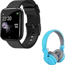 Exxelo (Youth Choice 12 Year Warranty Comfortable On-Ear Bluetooth Wireless Headphone, Bluetooth D20 SmartWatch with Heart Rate & Blood Pressure Monitor Fitness Tracker for Men, Women-picture-46