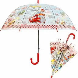 kraptick Printed Umbrella for Kids, Stylish & Cute Child Safe Umbrella for Rain, Automatic Water-Proof Umbrella for Children's/Boys/Girls/Kids-picture-20