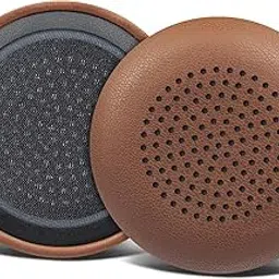 SOULWIT Replacement Earpads Cover for Plantronics BlackWire C510/C520/C710/C720/C725 Headset, Cushions Ear Pads Cover for Poly BlackWire 510/520/710/720/725 - Coffee-picture-46