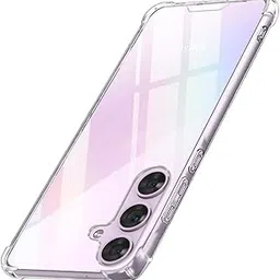 TheGiftKart Crystal Clear Back Cover Case for Samsung Galaxy A35 5G | 360 Degree Protection | Shock Proof Design | Transparent Back Cover Case for Samsung Galaxy A35 5G (PC & TPU, Transparent Bumper)-picture-16