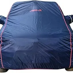 Able Parashuit Blue WR Water Resistance Car Body Cover with Mirror Pockets and Driver Door Zipper Compatible for TATA Nano (2008 to 2018 Model)(Customized)-picture-18