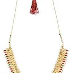 zaveri pearls Gold Tone Enchanting Jewellery Set For Women-ZPFK9379-picture-12