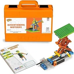 Blix Robotix - Discovering Motions, Science Kit, Educational DIY Building Set, Construction Toys, STEM Toys for 9+ Years Boys and Girls-picture-26