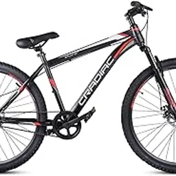 Cradiac Xplorer Single Speed High Performance Steel Mountain Cycles for Men with Front Suspension & Dual Disc Brake MTB Bike 29 T | Ideal for 15+ Years, Unisex, Frame Size : 18.5 inch-image-61