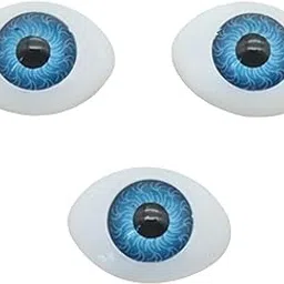 TRENDYNEST 10 Pairs 11x14mm Doll Simulated Eyes Kit for Animal Stuffed Toys Blue-picture-28