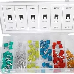 Generic Car Blade Fuse, Electrical Fuse Assortment Transparent for Worker for Protecting'-picture-19
