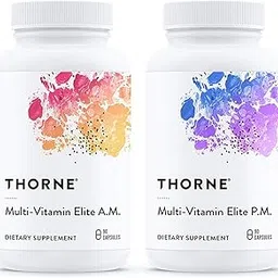Thorne Multi-Vitamin Elite A.M and P.M 180 Capsules (90 + 90 Each)-picture-46