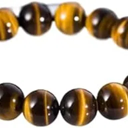 Tiger Eye Bracelet 10 Mm Cheetah Bracelet For Men टाइगर आई ब्रेसलेट Best Cheetah Bracelet Crystal Stone Bracelet स्ट्रेचेबल ब्रेसलेट Tiger Eye Stone Bracelet Original Certified-image-75