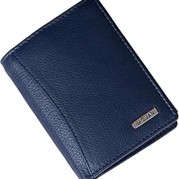 bagman Leather Wallet for Men (Blue)-picture-41