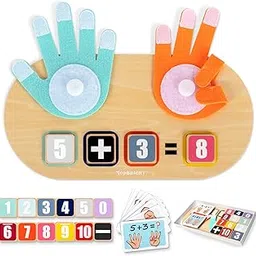 TOP BRIGHT Wooden Math Toy Counting Learning for Children, Counting Educational Toy for 3 4 5 Years Boys Girls Gift-picture-34