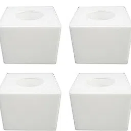 Pearl MIC ID | MIC Logo Station | MIC Flag | for Microphone with SELF Adjusting Foam Inside | Acrylic | Square | Size (L * B) = 3 * 2.25 | Pack of 4-image-7