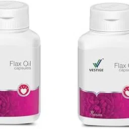 Vestige Flax Oil 90 Capsules Pack Of Combo 2-image-84