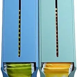 UJEAVETTE 2 Pieces Wall Mount Tea Bag Storage Organizer Box for Kitchen Cabinet Pantry-picture-35